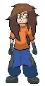 Une représentation de moi en pixel art !

Une personne avec des cheveux long chatain, un tee-shirt orange et un pentalon bleu et noir.